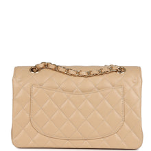 Load image into Gallery viewer, Chanel Small Classic Double Flap Bag Beige Caviar Gold Hardware