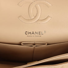 Load image into Gallery viewer, Chanel Small Classic Double Flap Bag Beige Caviar Gold Hardware