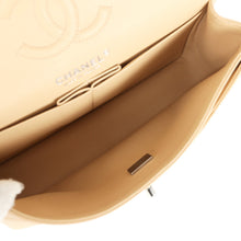Load image into Gallery viewer, Chanel Small Classic Double Flap Bag Beige Caviar Silver Hardware