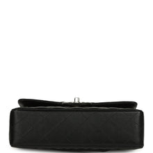 Load image into Gallery viewer, Pre-owned Chanel Small Classic Double Flap Bag Black Lambskin Silver Hardware