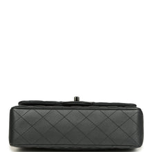 Load image into Gallery viewer, Pre-owned Chanel Small Classic Double Flap Bag So Black Iridescent Lambskin Black Hardware