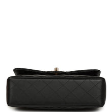Load image into Gallery viewer, Chanel Small Classic Double Flap Bag Black Lambskin Rose Gold Hardware