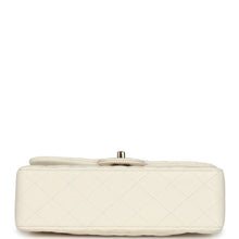 Load image into Gallery viewer, Chanel Small Classic Double Flap Bag White Shiny Caviar Light Gold Hardware