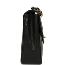 Load image into Gallery viewer, Vintage Chanel Jumbo Classic Mademoiselle Vertical Flap Black Caviar Gold Hardware
