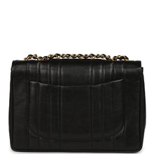 Load image into Gallery viewer, Vintage Chanel Jumbo Classic Mademoiselle Vertical Flap Black Caviar Gold Hardware