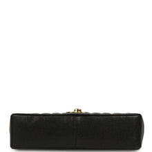 Load image into Gallery viewer, Vintage Chanel Jumbo Classic Mademoiselle Vertical Flap Black Caviar Gold Hardware
