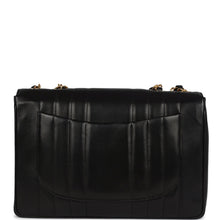 Load image into Gallery viewer, Vintage Chanel Jumbo Classic Mademoiselle Vertical Flap Black Lambskin Gold Hardware