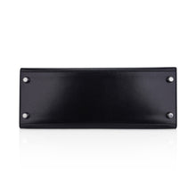 Load image into Gallery viewer, Kelly 28 Sellier Bag Black Box Leather with Palladium Hardware