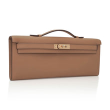Load image into Gallery viewer, Limited Edition Kelly Cut Bag Biscuit with Gold Hardware