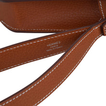 Load image into Gallery viewer, Kelly Depeches 25 Pouch Fauve Galop D’Vache Palladium Hardware