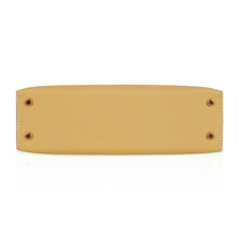 Load image into Gallery viewer, Mini Kelly 20 Sellier Jaune Foin Bag Chevre Gold