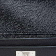 Load image into Gallery viewer, Kelly Depeches 25 Pouch Bag Blue Ocean Togo Leather with Palladium Hardware