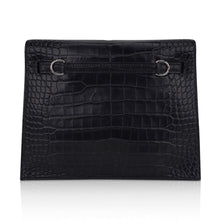 Load image into Gallery viewer, Limited Edition Kelly Danse Bag Matte Black Crocodile