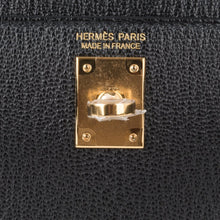 Load image into Gallery viewer, Kelly 20 Mini Kelly II Sellier Bag Black Chevre Gold Hardware Limited Edition