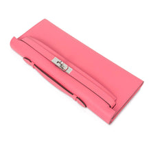 Load image into Gallery viewer, Kelly Cut Bag Pink Rose Azalee Swift with Palladium Hardware