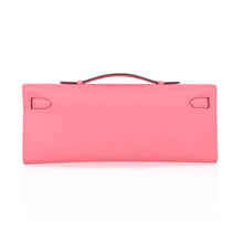 Load image into Gallery viewer, Kelly Cut Bag Pink Rose Azalee Swift with Palladium Hardware