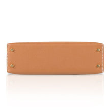 Load image into Gallery viewer, Mini Kelly 20 Bag Sellier Gold Epsom Leather with Gold Hardware