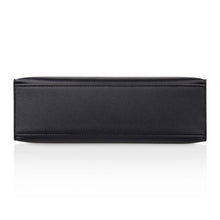 Load image into Gallery viewer, Kelly Pochette Bag Black Swift Leather with Gold Hardware