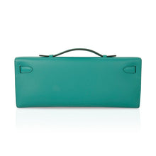 Load image into Gallery viewer, Kelly Cut Vert Verone Clutch Bag Swift Palladium