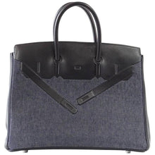 Load image into Gallery viewer, Birkin 35 Bag Rare Limited Edition Denim Shadow