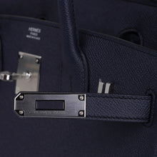 Load image into Gallery viewer, Birkin 30 Bag Indigo Epsom Palladium Hardware New w/ Box