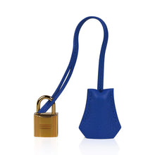 Load image into Gallery viewer, Birkin 25 Bag Blue Zellige Novillo Leather with Gold Hardware