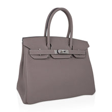 Load image into Gallery viewer, Birkin 30 Bag Gris Asphalte Togo Leather with Palladium Hardware