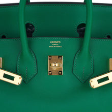 Load image into Gallery viewer, Birkin 25 Bag in Cactus Swift Leather with Gold Hardware