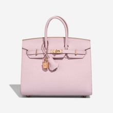 Load image into Gallery viewer, Birkin HSS 25 Epsom Mauve Pâle / Rose Sakura Golden Lock