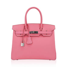 Load image into Gallery viewer, Birkin 30 Bag Rose Confetti Epsom Leather with Palladium Hardware