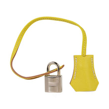 Load image into Gallery viewer, Birkin 35 Lime Candy Limited Edition Bag Epsom Palladium