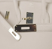Load image into Gallery viewer, Birkin 35 Bag Beton Clemence Palladium Hardware
