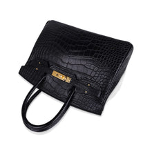 Load image into Gallery viewer, Birkin 30 Matte Alligator Black Bag Gold Hardware
