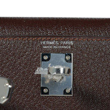 Load image into Gallery viewer, Kelly 20 Bi-Color Mini Sellier Bag Havane / Etrusque Chevre Palladium