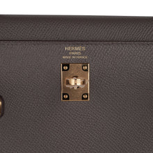 Load image into Gallery viewer, Kelly Sellier 25 Bag Etain Gold Hardware Epsom Leather New