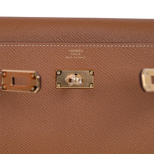 Load image into Gallery viewer, Kelly Classique To Go Wallet Gold Epsom Gold Hardware New w/Box