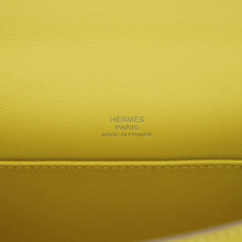 Load image into Gallery viewer, Kelly Pochette Clutch Bag Jaune De Naples Swift Leather with Palladium Hardware