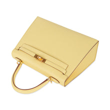 Load image into Gallery viewer, Kelly 25 Bag Jaune Poussin Epsom Gold Hardware