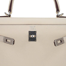 Load image into Gallery viewer, Kelly 25 Sellier Bag Nata Epsom Leather with Palladium Hardware