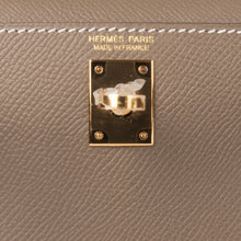 Load image into Gallery viewer, Kelly 20 Mini Sellier Bag Etoupe Limited Edition Epsom Gold Hardware
