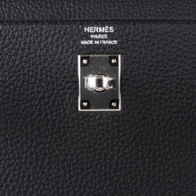 Load image into Gallery viewer, Kelly 25 Bag Black Togo Palladium Hardware (Retourne)