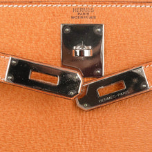Load image into Gallery viewer, Kelly 28 Bag Gold Peau Porc Leather with Palladium Hardware