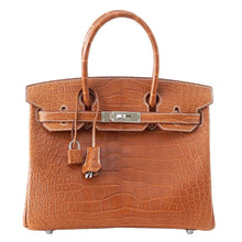 Load image into Gallery viewer, Birkin 30 Bag Fauve Barenia Matte Alligator Very Rare