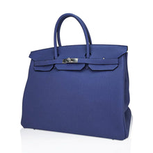 Load image into Gallery viewer, Limited Edition Birkin 40 Bag Blue de Prusse Togo Leather with Palladium Hardware