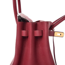 Load image into Gallery viewer, Birkin 25cm Rouge H Bordeaux Red Gold Hardware Bag Y Stamp