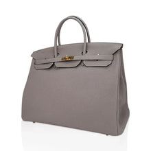 Load image into Gallery viewer, Birkin 40 Gris Asphalte Bag Gold Hardware Togo Leather