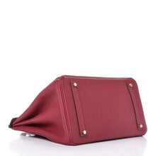 Load image into Gallery viewer, Birkin 25cm Rouge H Bordeaux Red Gold Hardware Bag Y Stamp