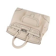 Load image into Gallery viewer, Birkin 25 Cargo Nata Toile Goeland Bag Swift Leather Trim Limited Edition