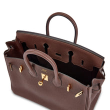 Load image into Gallery viewer, Birkin 25 Gold Hardware Chocolat Togo Quilted Epsom Leather Golden Lock