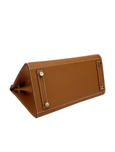 Load image into Gallery viewer, Birkin Gold Tan Togo Leather 25cm Togo calfskin leather Gold accessories